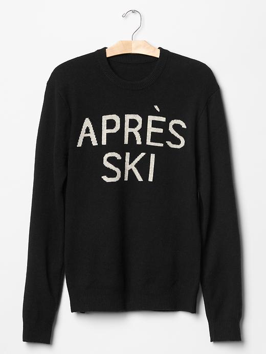 Image number 4 showing, Apr&egraves ski lambswool sweater