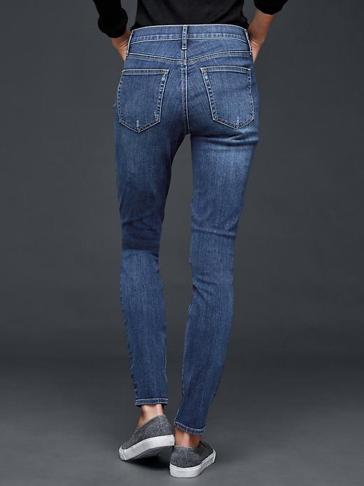 Image number 2 showing, 1969 resolution destructed true skinny jeans