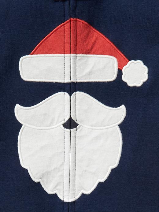 Image number 3 showing, Santa footed one-piece
