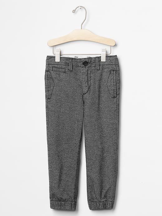 Image number 1 showing, Twill joggers