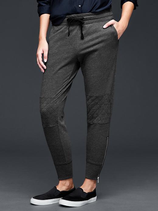 View large product image 1 of 1. Moto boyfriend joggers