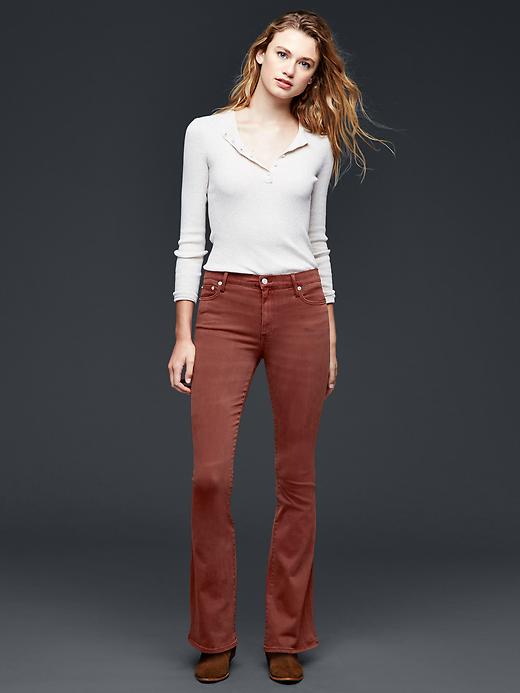 Image number 5 showing, 1969 resolution skinny flare jeans