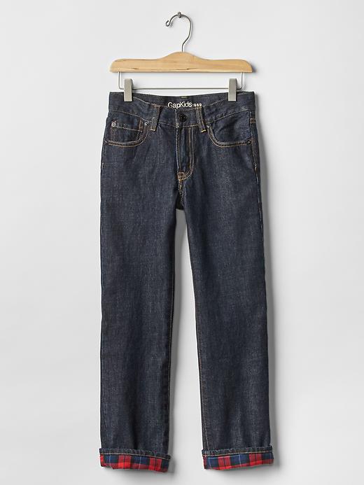 Image number 1 showing, 1969 twill-lined straight jeans