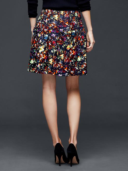 Image number 2 showing, Confetti pleat skirt