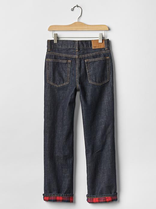 Image number 2 showing, 1969 twill-lined straight jeans