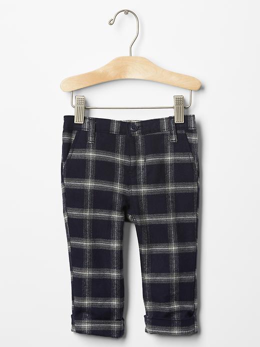 Image number 1 showing, Plaid flannel pants