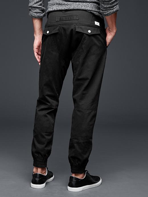 Image number 4 showing, Gap + GQ STAMPD twill jogger