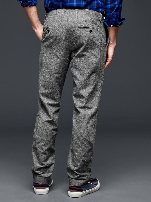 Image number 4 showing, Gap + GQ The Hill-Side herringbone pants