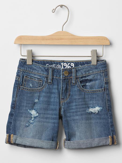 Image number 1 showing, 1969 destructed boy fit shorts