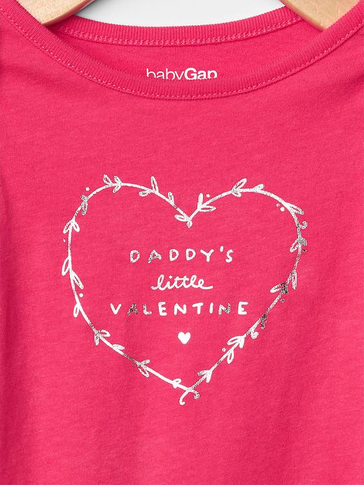 Image number 3 showing, Family love graphic bodysuit