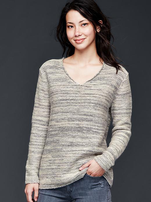Image number 1 showing, Lurex sparkle sweater