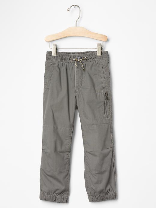 Image number 2 showing, Jersey-lined hiker pants