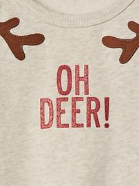 View large product image 3 of 4. Oh deer sweatshirt tunic