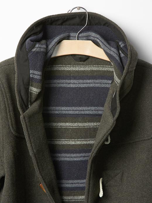 Image number 5 showing, Wool duffle coat