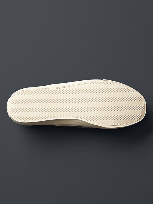 View large product image 2 of 3. Gap + GQ The Hill-Side slip-on sneakers