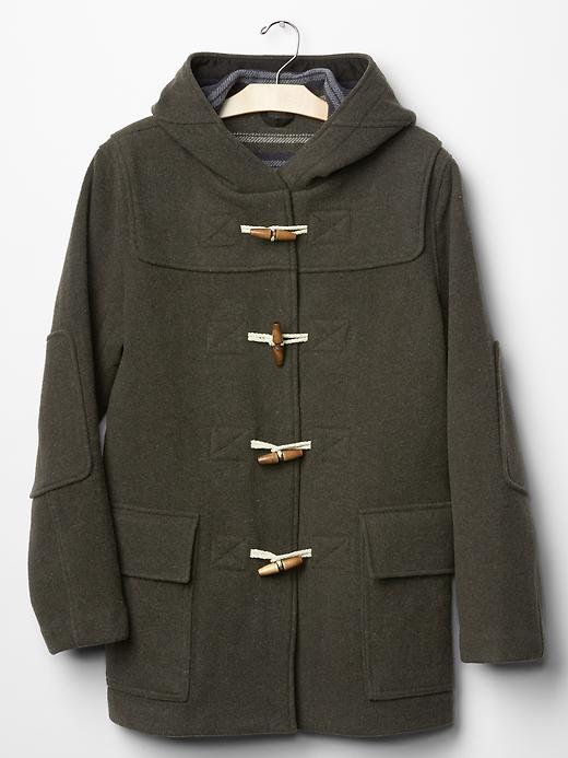 Image number 4 showing, Wool duffle coat