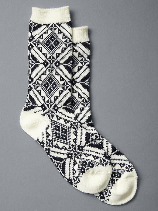 View large product image 1 of 1. Nordic boot socks