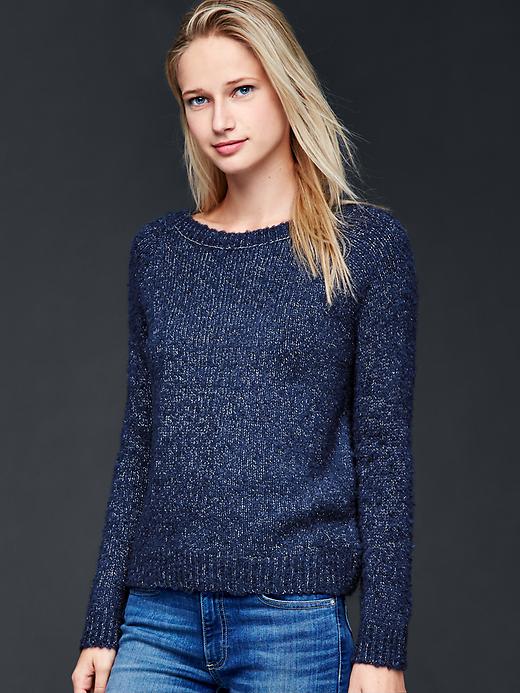 View large product image 1 of 1. Boucle sweater