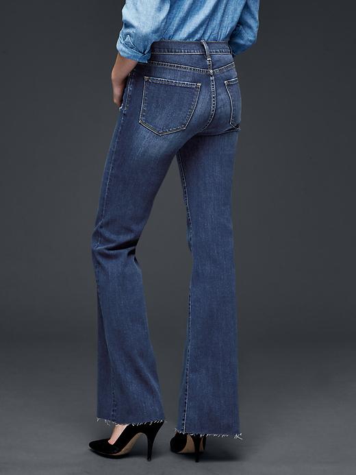 Image number 2 showing, 1969 authentic high rise flare jeans