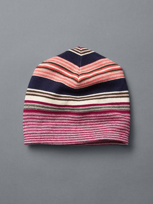 View large product image 1 of 1. Varied-stripe beanie