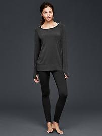 View large product image 4 of 6. GapFit Breathe ballet long sleeve tee