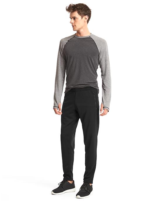 Image number 3 showing, GapFit core trainer tapered pants