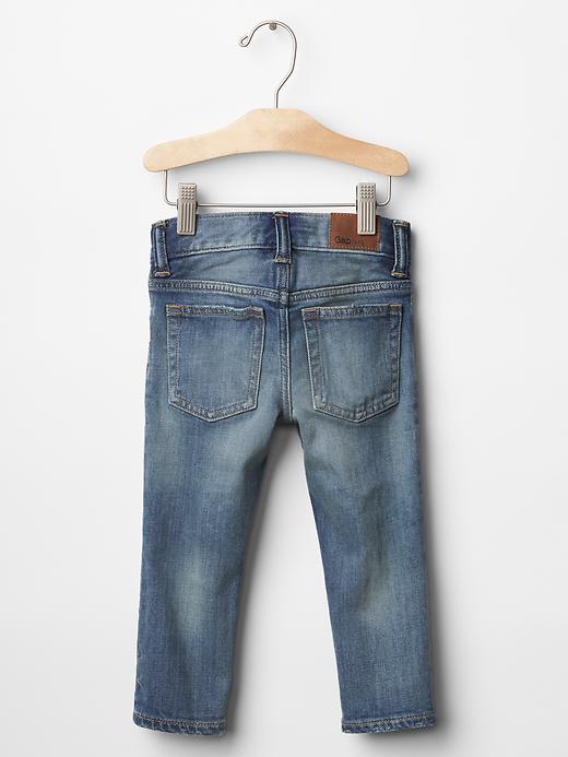 Image number 2 showing, 1969 rip & repair skinny jeans