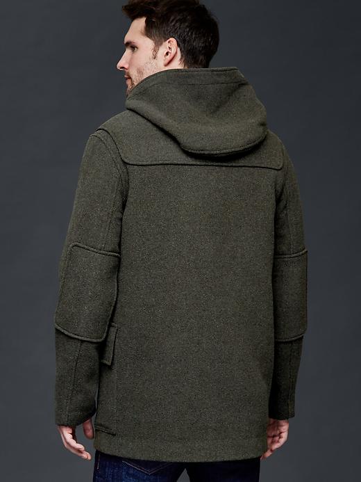 Image number 2 showing, Wool duffle coat