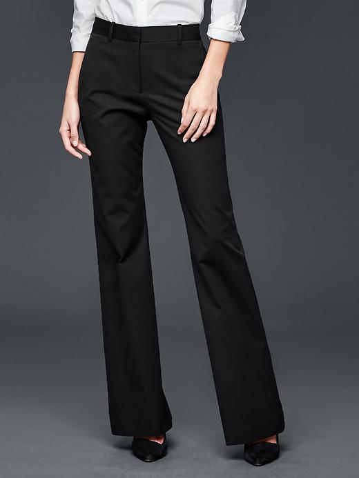 View large product image 1 of 1. Relaxed flare pants