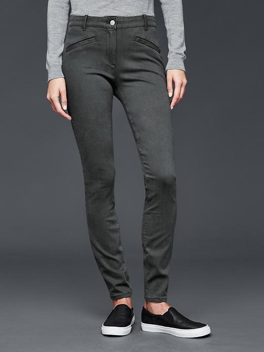 Image number 1 showing, Modern stretch skinny pants