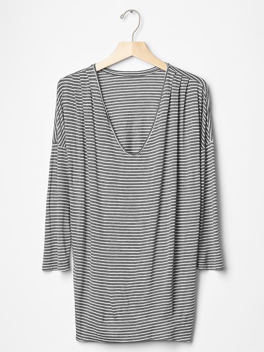 Image number 5 showing, Stripe scoop neck tunic