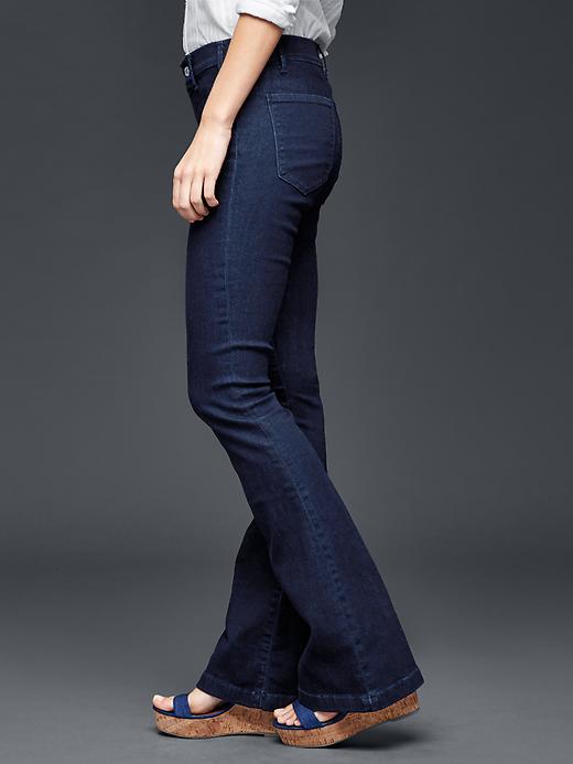 Image number 3 showing, STRETCH 1969 flare jeans