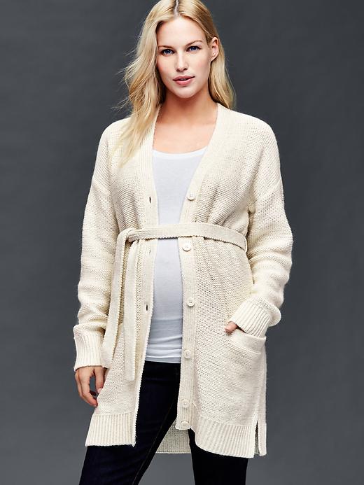 Image number 1 showing, Sweater wrap cardigan