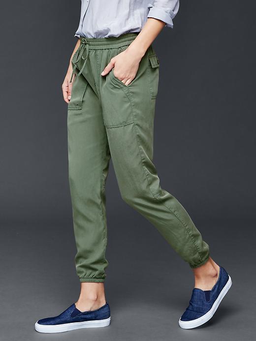 Image number 1 showing, TENCEL&#153 utility jogger