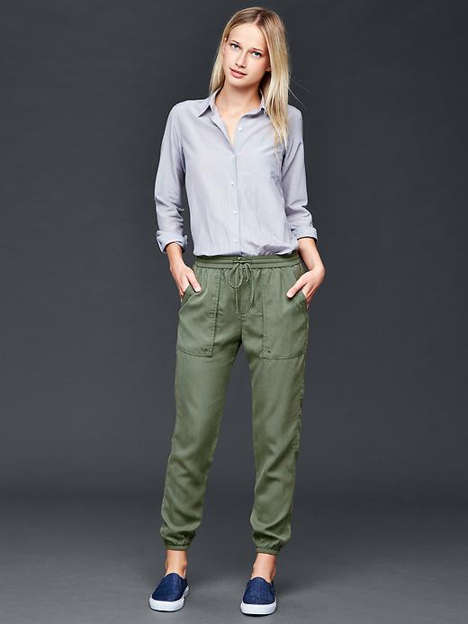Image number 3 showing, TENCEL&#153 utility jogger