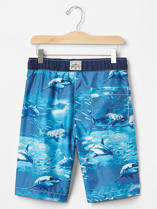 Image number 2 showing, Sea shark swim trunks