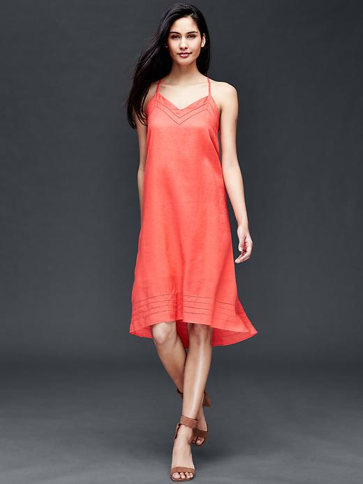 Image number 3 showing, Linen cami dress