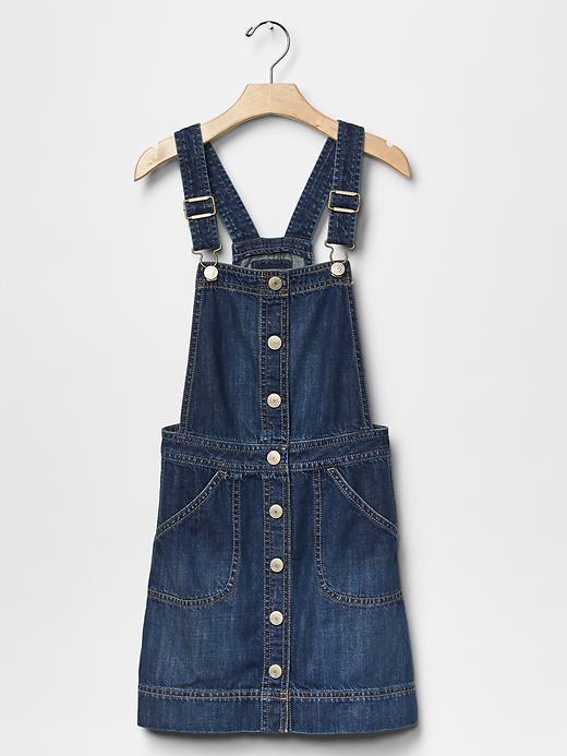 Image number 1 showing, 1969 denim skirt overall