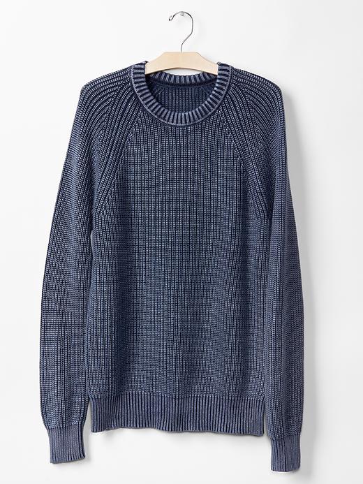 Image number 4 showing, Ribbed raglan sweater