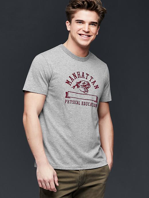 Image number 1 showing, Athletic cougar graphic crew t-shirt