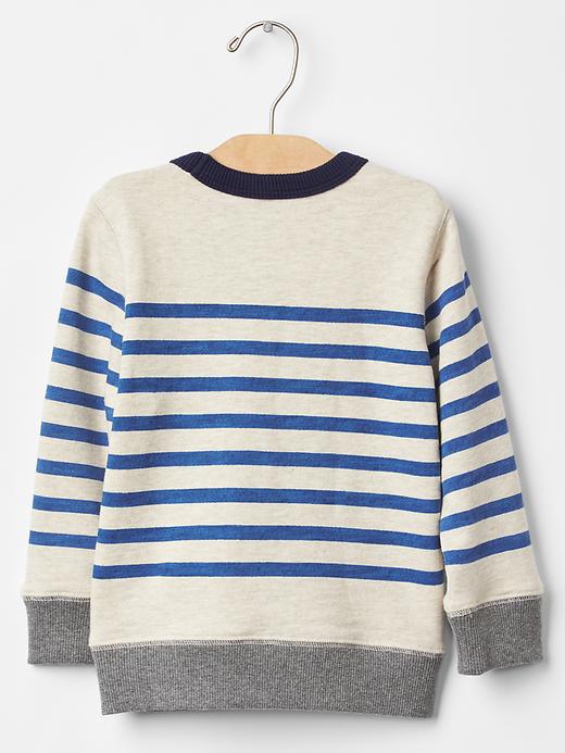 View large product image 2 of 3. Sailor stripe sweatshirt