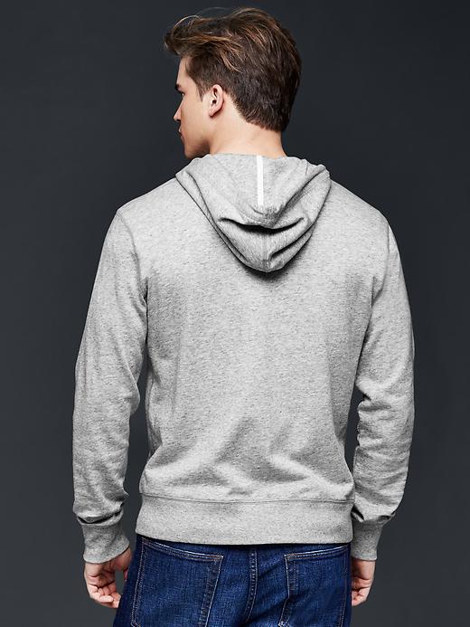 Image number 2 showing, Logo lightweight zip hoodie
