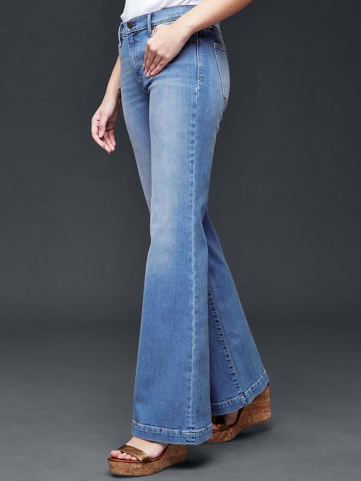 View large product image 1 of 1. AUTHENTIC 1969 flare jeans