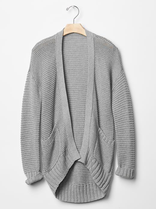 Image number 1 showing, Cocoon open cardigan