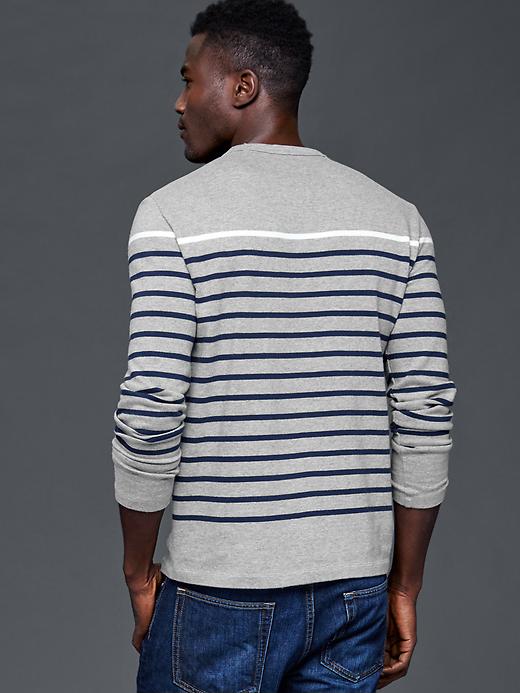 Image number 2 showing, Breton stripe long-sleeve t-shirt