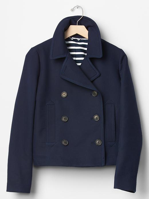 Image number 5 showing, Crop peacoat