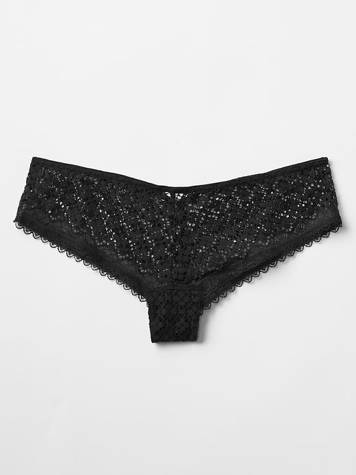 Image number 2 showing, Sexy lace cheeky hipster