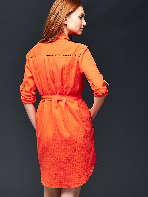 Image number 2 showing, Embroidered shirtdress