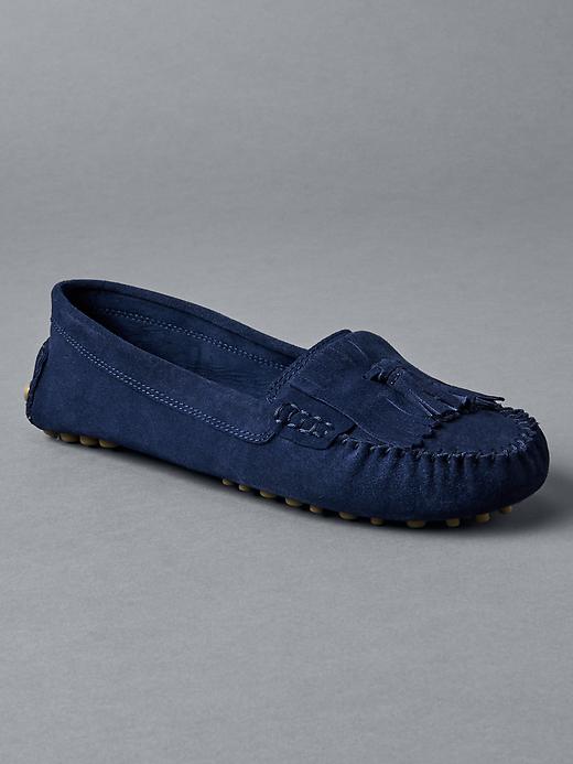 Image number 3 showing, Suede moccasins