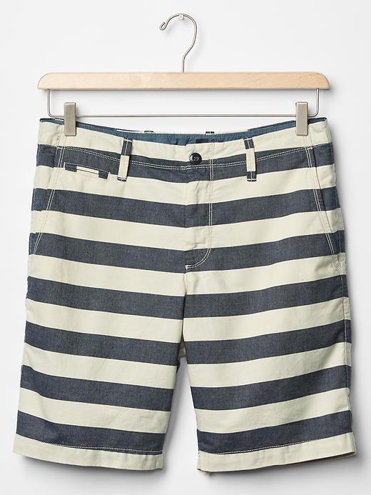 Image number 4 showing, Stripe everyday shorts (10")